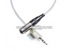 Cable Mini XLR macho mono balanceado a plug 3.5 mm (TRS) stereo no balanceado 30 cm 